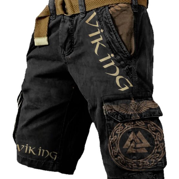 Stylish Zipper Men's Shorts - Image 2