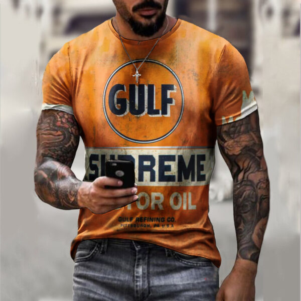 Men's Plus Size Polyester T-shirt - Image 2