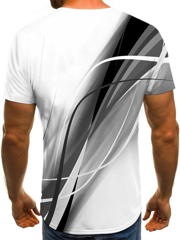 Men's Summer Short-sleeved T-shirt - Image 9