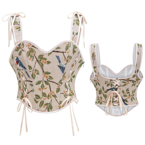 Women's Slim Fit Printed Sexy Hot Girl Vest - Image 5
