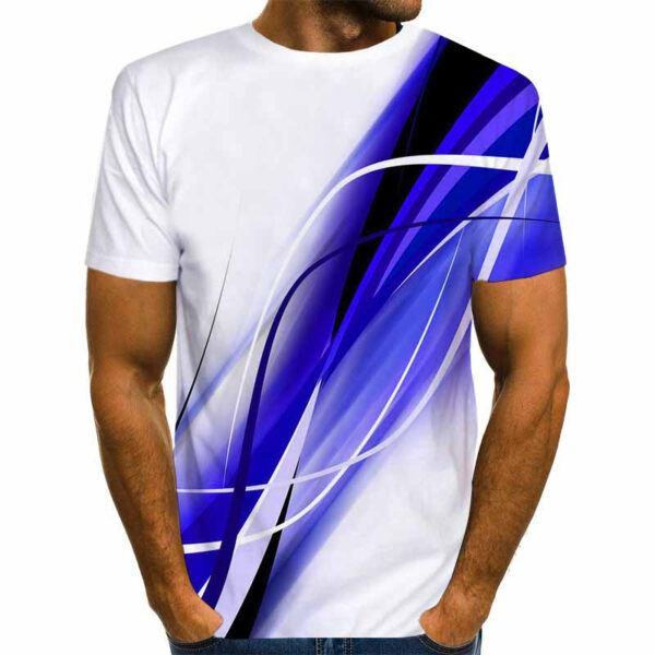 Men's Summer Short-sleeved T-shirt - Image 5