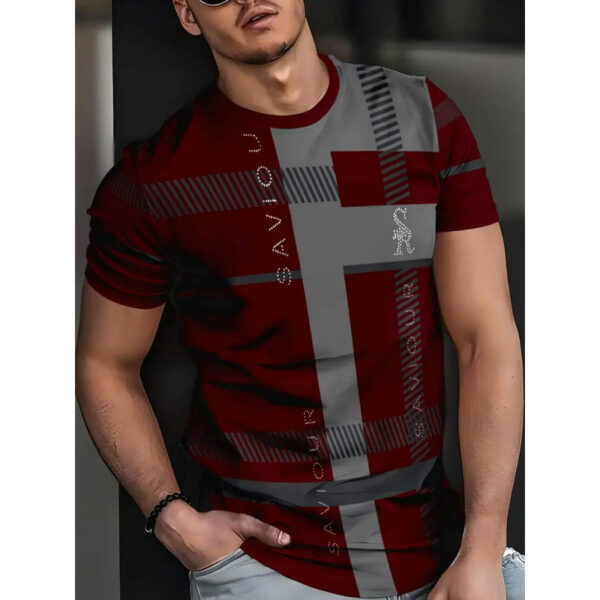 Men's Short-sleeved T-shirt - Image 3