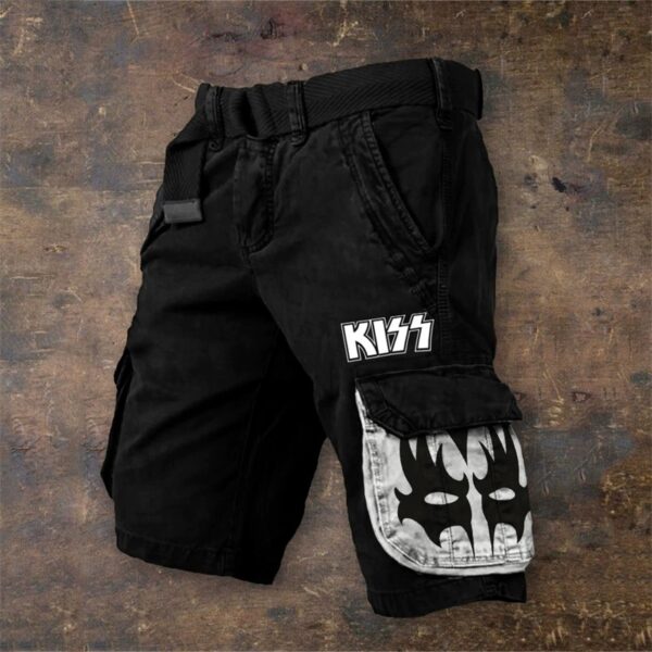 Stylish Zipper Men's Shorts - Image 8