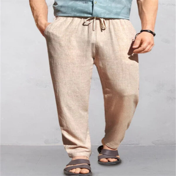Loose Drawstring Pants Comfortable Casual Pants - Image 4