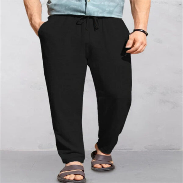 Loose Drawstring Pants Comfortable Casual Pants - Image 8
