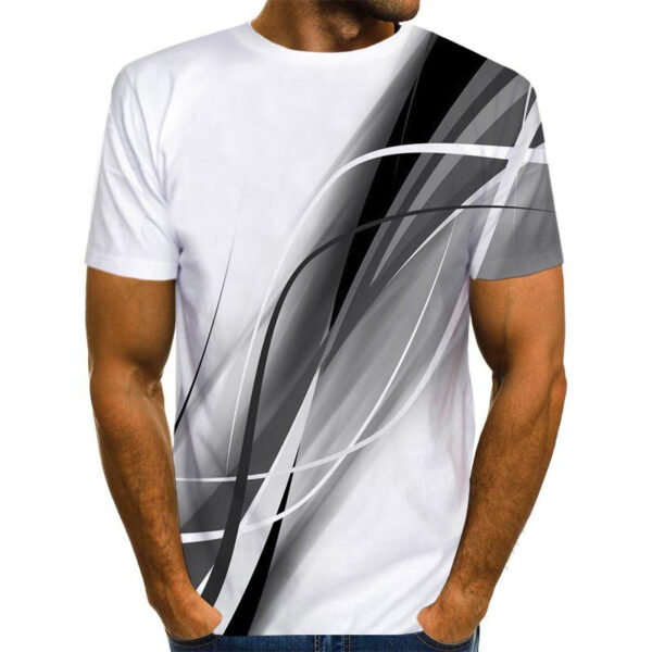 Men's Summer Short-sleeved T-shirt - Image 6