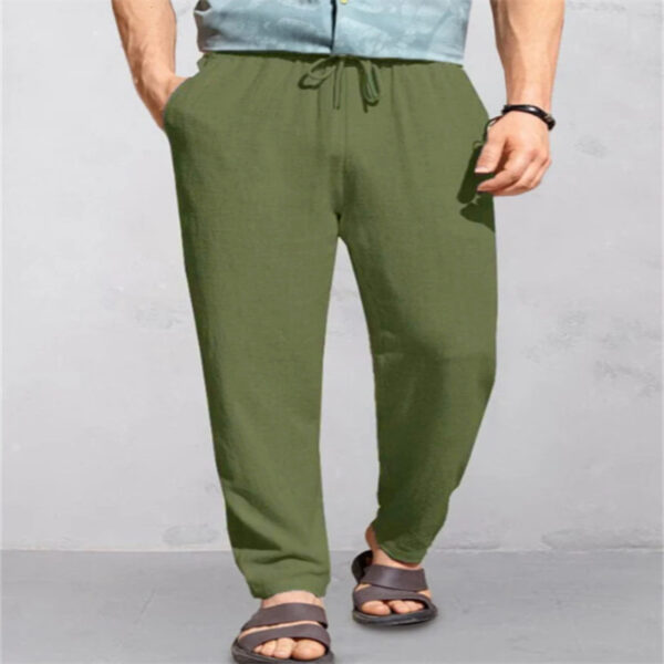 Loose Drawstring Pants Comfortable Casual Pants - Image 5