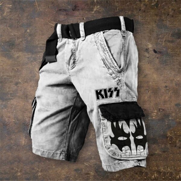 Stylish Zipper Men's Shorts - Image 3