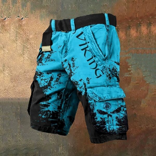 Stylish Zipper Men's Shorts - Image 4