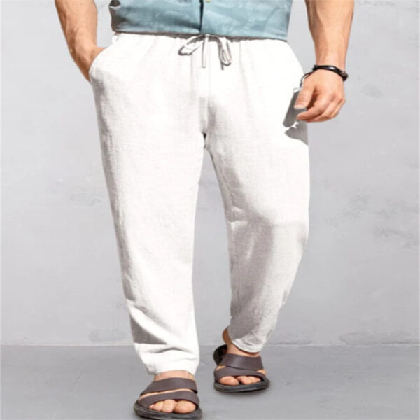 Loose Drawstring Pants Comfortable Casual Pants - Image 6