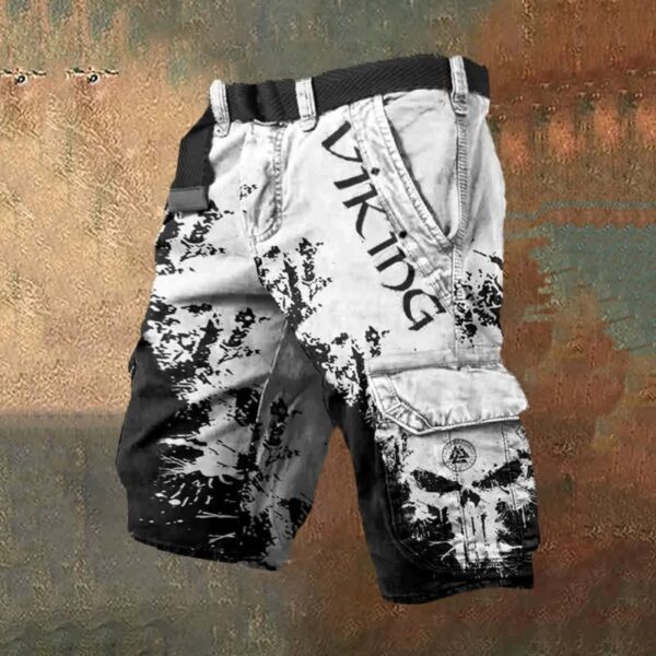 Stylish Zipper Men's Shorts - Image 9