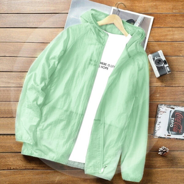 Quick-drying Wind Shield Ice Silk Ultra-thin Sun-protective Clothing - Image 2