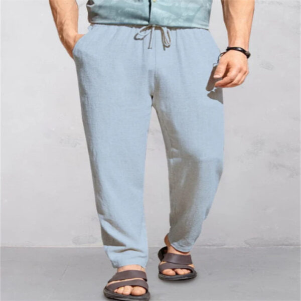 Loose Drawstring Pants Comfortable Casual Pants - Image 3