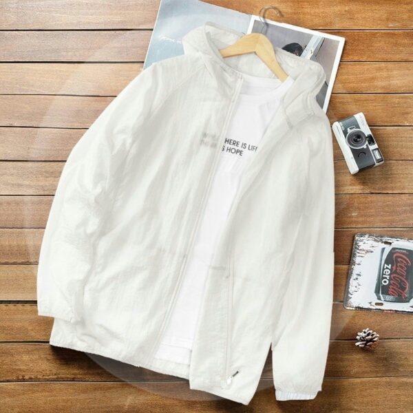 Quick-drying Wind Shield Ice Silk Ultra-thin Sun-protective Clothing - Image 4