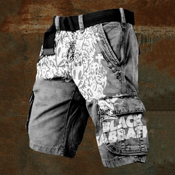 Stylish Zipper Men's Shorts - Image 5