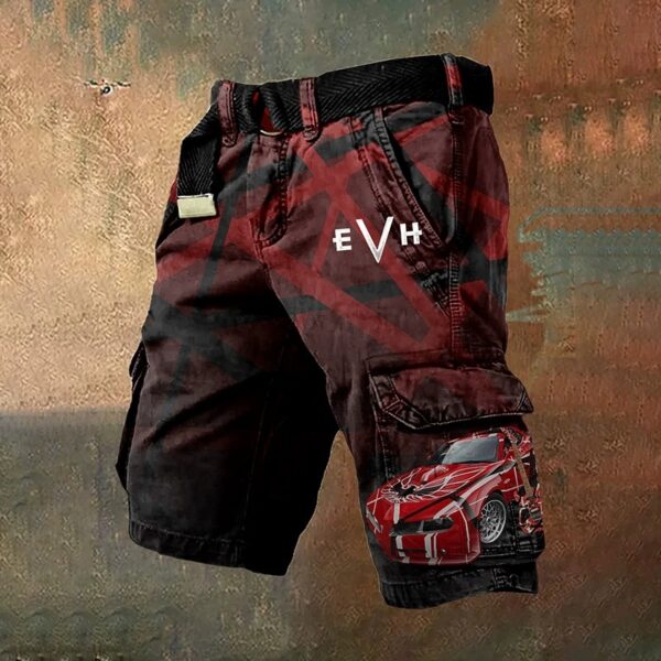 Stylish Zipper Men's Shorts - Image 7